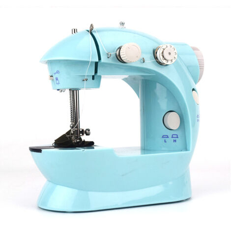 Macchina Da Cucire Elettronica Portatile Con 38 Punti, Tavolo Estendibile E Kit Completo – Doppia Velocità (350-400 SPM), Per Riparazioni E Progetti Fai Da Te