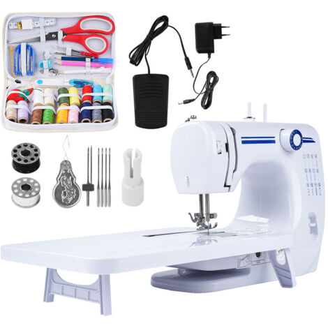 Macchina Da Cucire Portatile Elettrica Mini – Con Kit Accessori – Funziona A Batteria O USB – Per Principianti E Adulti