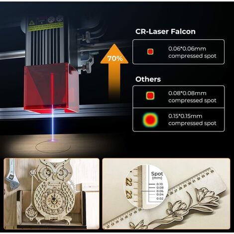 Creality CR-Laser Falcon 10W Incisore laser Macchina per incisione