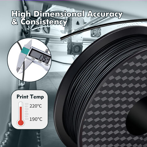 Filamento PLA da 1 kg per stampante 3D, diametro filo 1,75 mm Materiale di  stampa