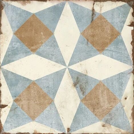 Carrelage Imitation Carreaux de Ciment LOFT FLOOR 20x20 (0,52m²) Medina - Les Carreaux de Jean