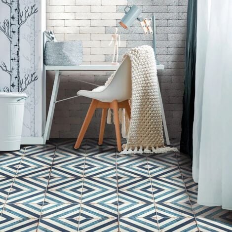 Carrelage Imitation Carreaux de Ciment LOFT FLOOR 20x20 (0,52m²) Elyria - Les Carreaux de Jean