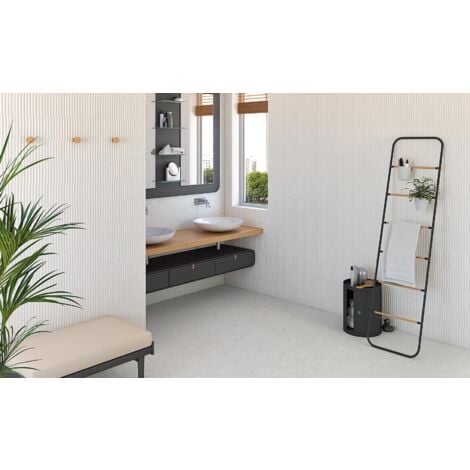 Carrelage Effet Terrazzo STRACCIATELLA 60x60 Miscela Nacar (1,44m²) - Les Carreaux de Jean