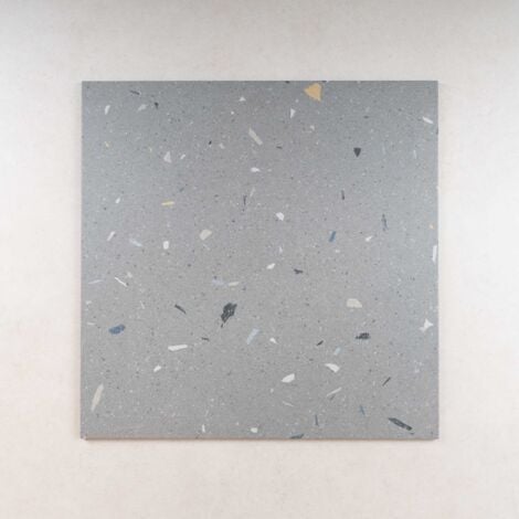 Carrelage Effet Terrazzo CROCCANTE 80x80 Arandano  (1,28m²) - Les Carreaux de Jean
