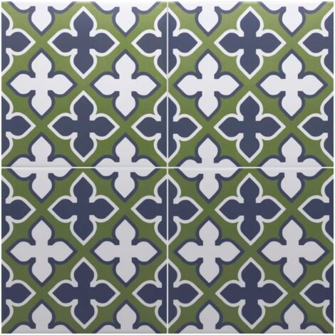 Carrelage Imitation Carreaux De Ciment 20x20 RIVOLI Gigi (1m²) - Les Carreaux de Jean