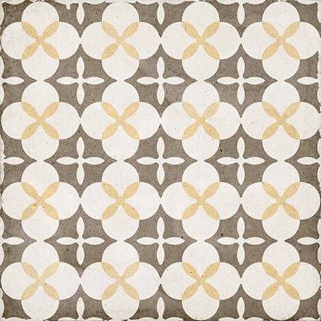 Carrelage grès cérame effet carreau ciment Art Nouveau Colour Alameda 20x20cm 20x20 cm Multicolore - Mat - boîte de 1 m2 (1/5)