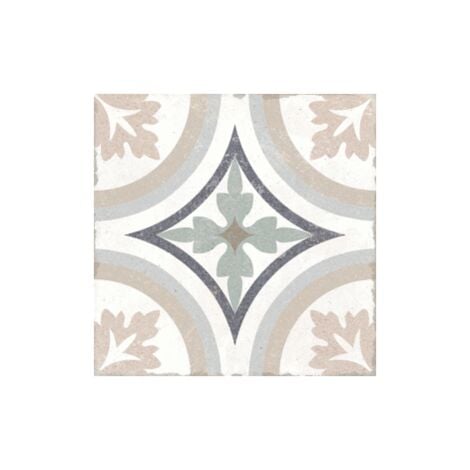 Carrelage Imitation Carreaux de Ciment GABANA 20x20cm (0,52m2) Rubeli - Les Carreaux de Jean