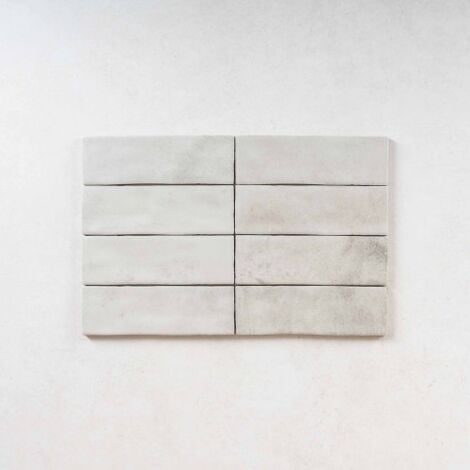 Carrelage Effet Zellige MITTE Perla 6,5x20cm (0,35m2 ) - Les Carreaux de Jean