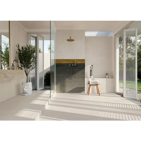 Carrelage intérieur effet béton 60x60 cm rectifié – 1,08 m² – Épaisseur 10 mm – Pour espaces modernes et élégants – Imola
