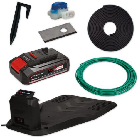 Einhell Mähroboter FREELEXO CAM 350 Power X-Change (18 V, Kamera ersetzt Begrenzungsdraht, für 350 m², Brushless, bis 25% Steigung, Schnittbreite 18 cm, inkl. 2,5 Ah Akku)