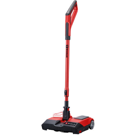 Einhell Akku-Besen TE-FS 18 Li-Solo Power X-Change (18 V, 250 mm breite Kehrwalze, Reinigungslippe, Teleskopstiel, beutellos, LED-Licht, inkl. Zubehör, ohne Akku)