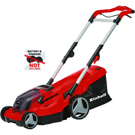 Einhell Akku-Rasenmäher GE-CM 36/37 Li-Solo Power X-Change (36 V, 37 cm Schnittbreite, bis 400 m², 45L Grasfangkorb, 25-75 mm Schnitthöhe, ohne Akku)