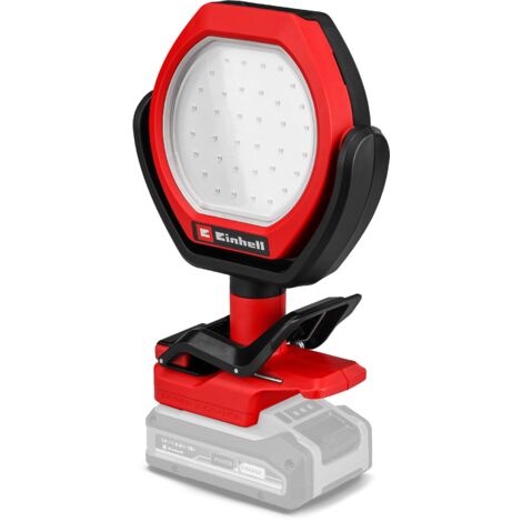 Einhell Akku-Outdoor-Lampe GC-OL 18/1500 Li-Solo Power X-Change (18 V, 1500 lm, 7000 K, 4 m Leuchtweite, schwenk- & drehbarer Leuchtkopf, 3 Helligkeitsstufen, ohne Akku)