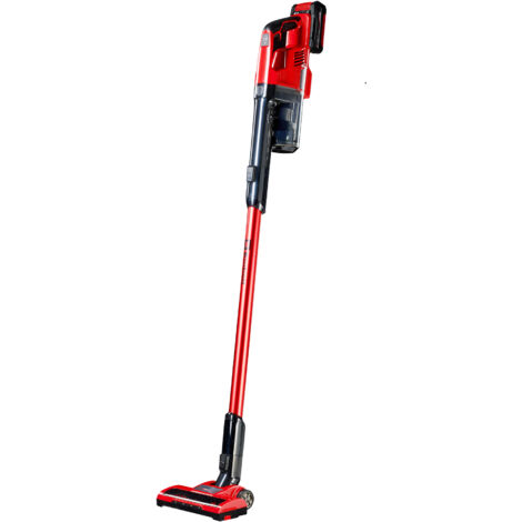 Einhell Volks-Akku-Stielstaubsauger TE-SV 18 Li (1x4,0Ah) PXC (18 V, beutellos, Zyklontechnologie, Boost-Modus, 3-Fach-Filtersystem, inkl. 4,0 Ah Akku und Zubehör)