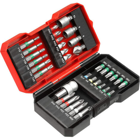 EINHELL Bitsatz, 49108801, S-Box, 34-teilig (1/4)