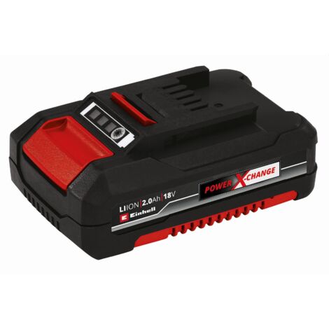 Original Einhell System Akku Power X-Change (Lithium Ionen Akku, 18 V, 2,0 Ah, passend für alle Power X-Change Geräte)