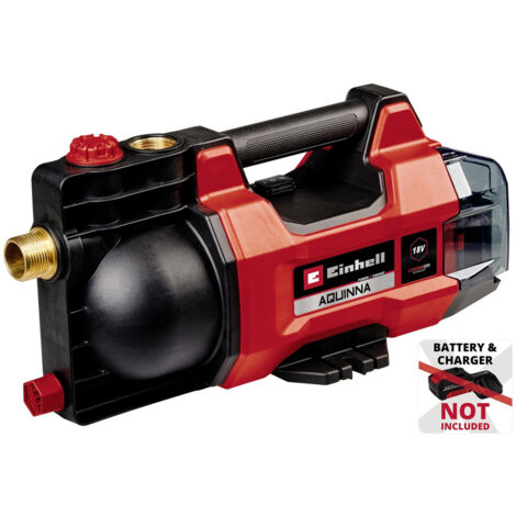 Einhell Akku-Gartenpumpe AQUINNA 18/28 Power X-Change (18 V, max. 2800 L/h Fördermenge, max. 25 m Förderhöhe, ECO-/ Boost-Modus, Frostschutz, Überlastschutz, ohne Akku)