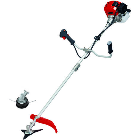 Einhell Benzin Sense GC-BC 52 I AS (1,5 kW, vibrationsarmer 2-Takt-Motor, Quick Start, inkl. 3-Zahn-Messer und Doppelfadenspule mit Tippautomatik)