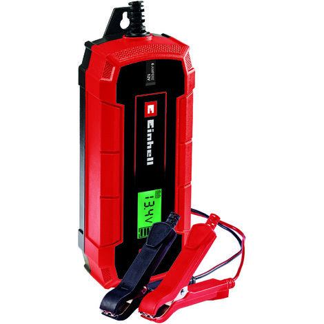 Einhell Batterie-Ladegerät CE-BC 6 M (intelligentes Batterieladegerät mit Mikroprozessorsteuerung für verschiedenste Batterietypen, u.a. Kfz/Krad, max. 6 Ampere Ladestrom)