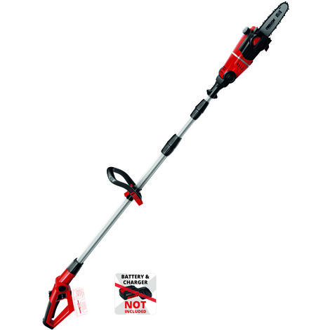 Einhell Akku-Hochentaster GE-LC 18 Li T-Solo Power X-Change (Li-ion, 18 V, 20 cm Schwertlänge, Teleskopstiel, Oregon Schwert und Kette, ohne Akku und Ladegerät)