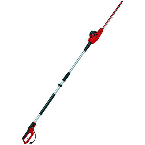 Einhell Elektro-Stab-Heckenschere GC-HH 5056 (500 W, 47 cm Schnittlänge, ausziehbar 170-250 cm, 20 mm Zahnabstand, 5-stufige Motorkopfverstellung)