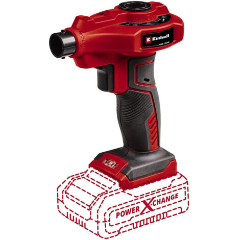 Einhell Akku-Luftpumpe CE-AP 18 Li-Solo Power X-Change (Li-Ion, 18V, Luftstrom 670 l/min, Betriebsdruck 0,05 bar, Lieferung ohne Akku und Ladegerät)