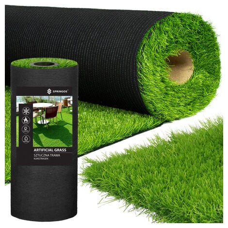 SPRINGOS Kunstrasen 2 m breit Preis pro laufendem Meter Polhöhe 31 mm