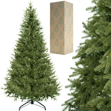 Künstlicher Premium-Weihnachtsbaum, 240 cm hoch, dichter Tannenbaum.