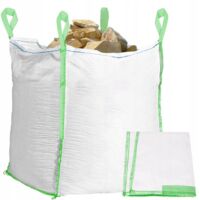 BIG BAG STARKE SÄCKE FÜR SCHUTT, SCHOTTER, STEIN 1000KG NEU BigBag CONTAINER BIG BAG STARKE SÄCKE FÜR SCHUTT, SCHOTTER, STEIN 1000KG NEU BigBag CONTAINER