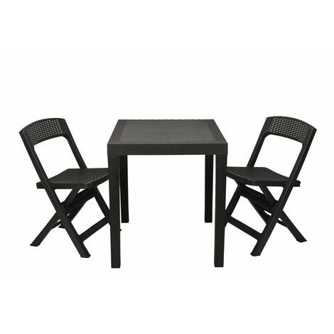 Ensemble de balcon Richardson 119 , 0x0x0cm, Plastique