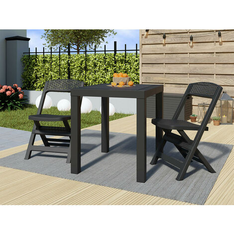 Ensemble de balcon Richardson 119 , 0x0x0cm, Plastique