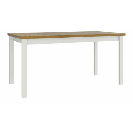 Table Victorville 177, Chêne petit-fils, 76x92x160cm, Allongement, Stratifié, Bois (1/4)