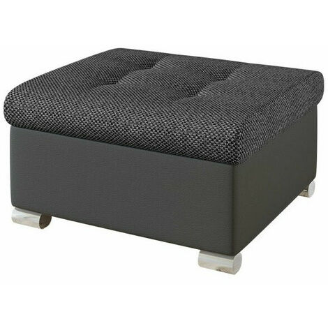 Pouf Comfivo 115, Soft 020 + Majorka 03, 41x68x70cm, Diamètre: 0, Faux cuir + Tapisserie, Pieds: Plastique, 0 (1/4)