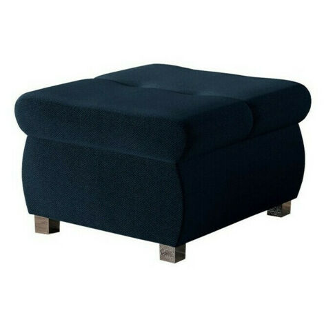 Pouf Comfivo 122, Kronos 09, 39x60x60cm, Diamètre: 0, Tapisserie, Pieds: Métal, 0 (1/4)