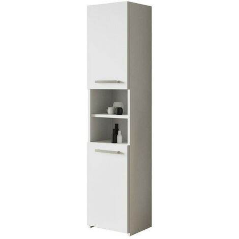 Armoire de bain indépendante Comfivo 187 , À poser, Le nombre de portes: 2, 170x40x30cm, Stratifié, Nombre de tiroirs: 0 (1/4)