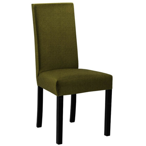 Chaise Victorville 160, Noir, 97x45x41cm, Tapisserie, En bois, Bois, Mobilier déjà assemblé (1/4)