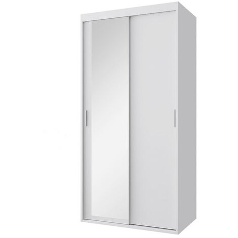 Armoire Apopka 101 , 205x100x60cm, Portes d'armoire: Glissement, Nombre d'étagères: 0 (1/5)