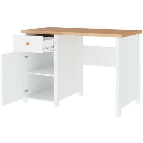 Bureau Romelbo 102 , Avec des portes, Avec tiroirs, Le nombre de portes: 0, Nombre de tiroirs: 0, 77x110x52cm