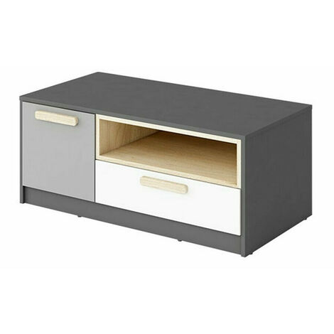 Meuble TV Veravie 112 , Le nombre de portes: 0, Nombre de tiroirs: 0, 100x41x50cm (1/4)