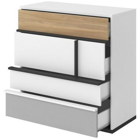 Commode Marvesi 106 , Avec tiroirs, Nombre de tiroirs: 0, 91x90x40cm