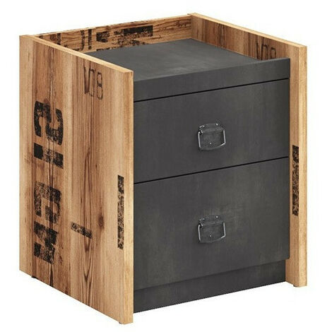 Table de chevet Tivtivi 109 , Nombre de tiroirs: 0, Le nombre de portes: 0, 50x45x42cm, Stratifié (1/5)