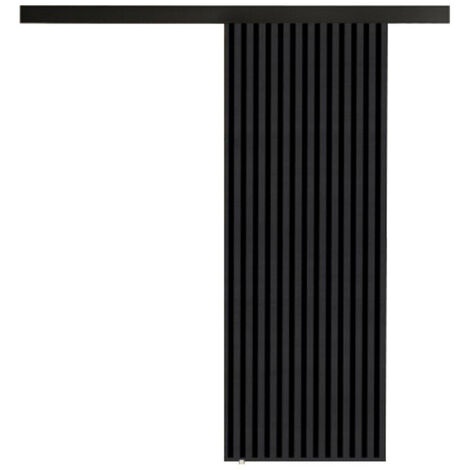 Mirjan24 – Porte coulissante Dover 201 – Largeur 76 cm – Hauteur 205 cm – Stratifié et aluminium – Système de Laguna – Mécanisme de fermeture silencieux