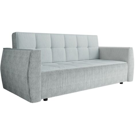 Canapé convertible Edinburg 107, Poso 55 + Paros 05, Boîte de literie, 0, 93x225x98cm (1/5)