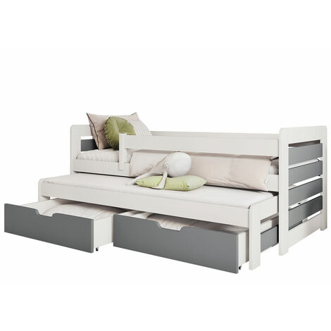 Lit Henderson 127, Blanc + Gris (1/3)