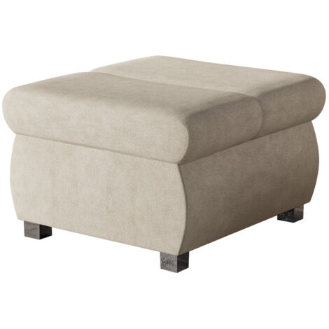 Pouf Comfivo 142, Uttario Velvet 2979, 39x60x60cm, Diamètre: 0, Tapisserie, Pieds: Métal, 0 (1/4)