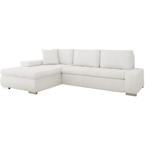 Canapé d'angle Comfivo 147, Baloo 2073, Fonction de couchage, Boîte de literie, 302x213x80cm, 0 (1/5)