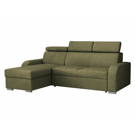 Canapé d'angle Etrcala 100, Crown 11, Fonction de couchage, Boîte de literie, 235x170x85cm, 0 (1/5)