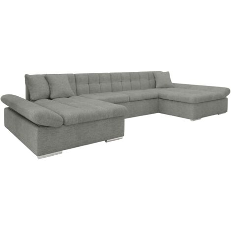 Canapé d'angle Comfivo 155, Rico 12, Fonction de couchage, Boîte de literie, 360x160x75cm, 0 (1/5)