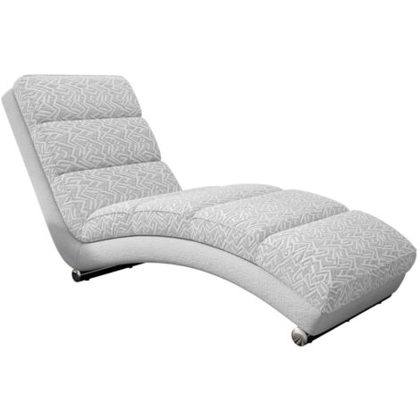 Chaise longue Comfivo 172, Trenza 4 + Sempre 4, 84x62x180cm, Pieds: Plastique (1/4)