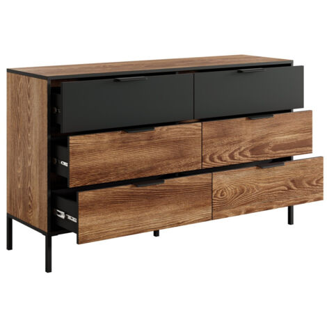 Commode Flodale 100 , Avec tiroirs, Nombre de tiroirs: 0, 82x138x40cm